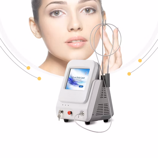 Potente máquina hidrafacial sin tiempo de inactividad Equipo de belleza de la piel con láser de picosegundo Dispositivo de eliminación vascular