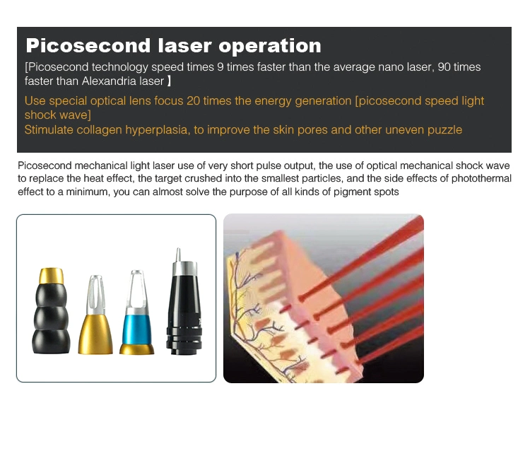 Big Discount 532nm/755nm/1064nm/1320nm Picosecond Beauty Device