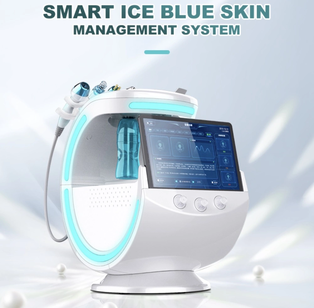 7 in 1 Skin Analyzer Dermabrasion Oxygen Jet for Skin Care Face Lifting Deep Cleaning New Skin Analyzer+Diamond Dermabrasion Oxygen Skin Cleaning Skin Rejuvenat